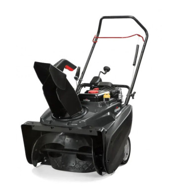 Briggs And Stratton 1022ER 22-in 208-cc Single-Stage with Auger Assistance Gas Snow Blower with Push-Button Electric Start