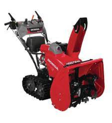 Honda 24 in Two-Stage Hydrostatic Track Drive Electric Start Gas Powered Snow Blower with Electric Joystick Chute Control